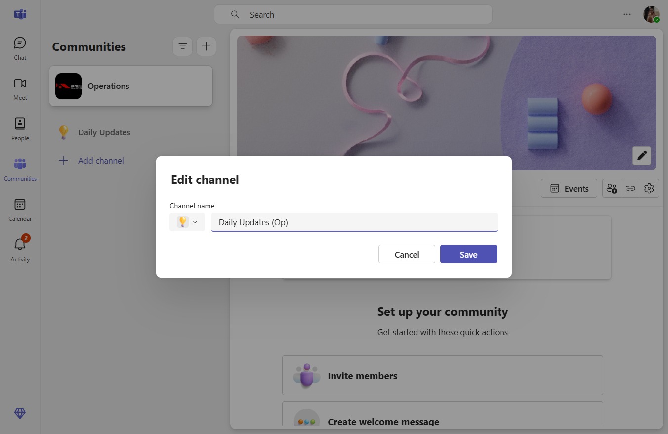 Click Save