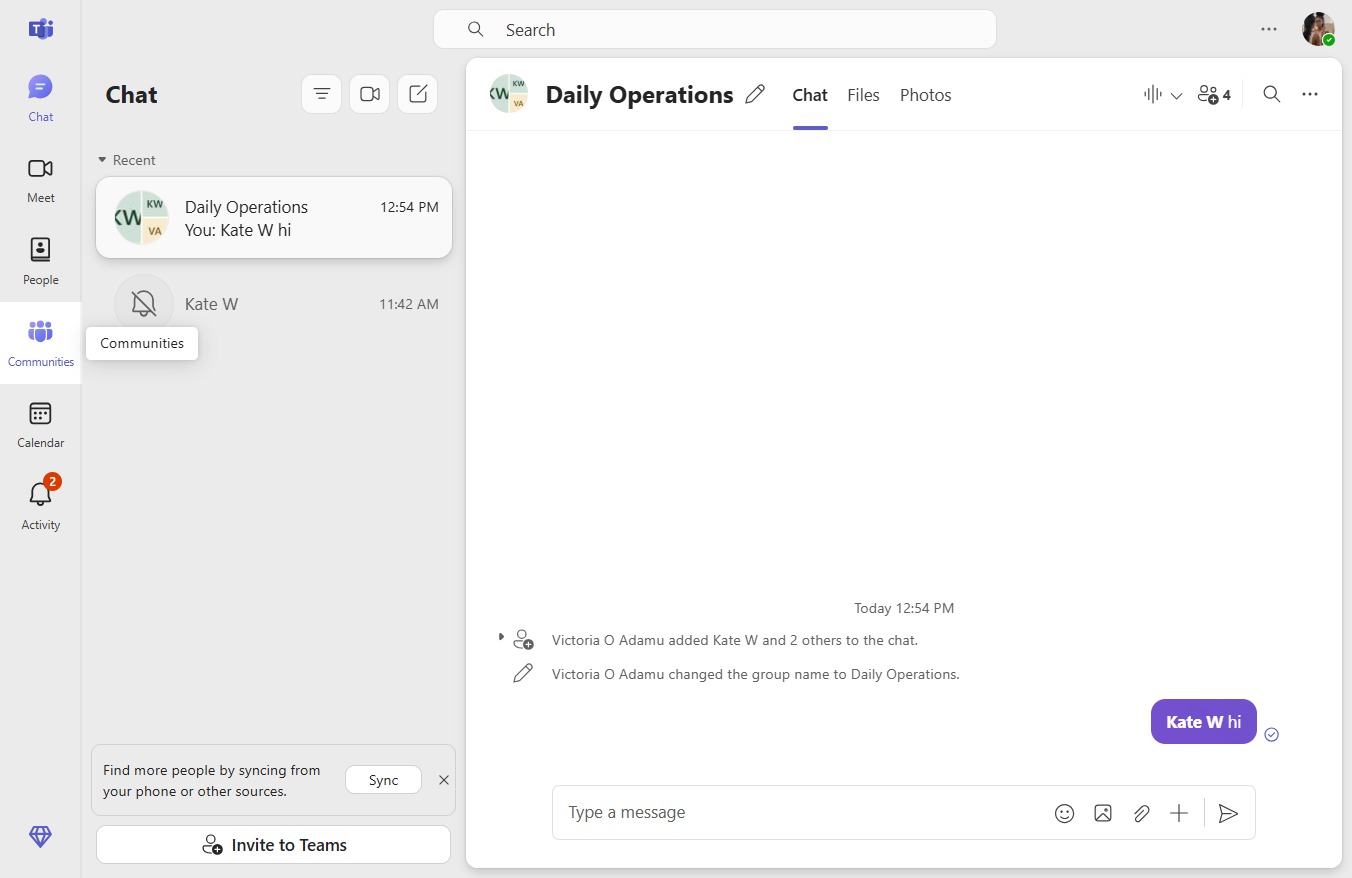 Click Communities