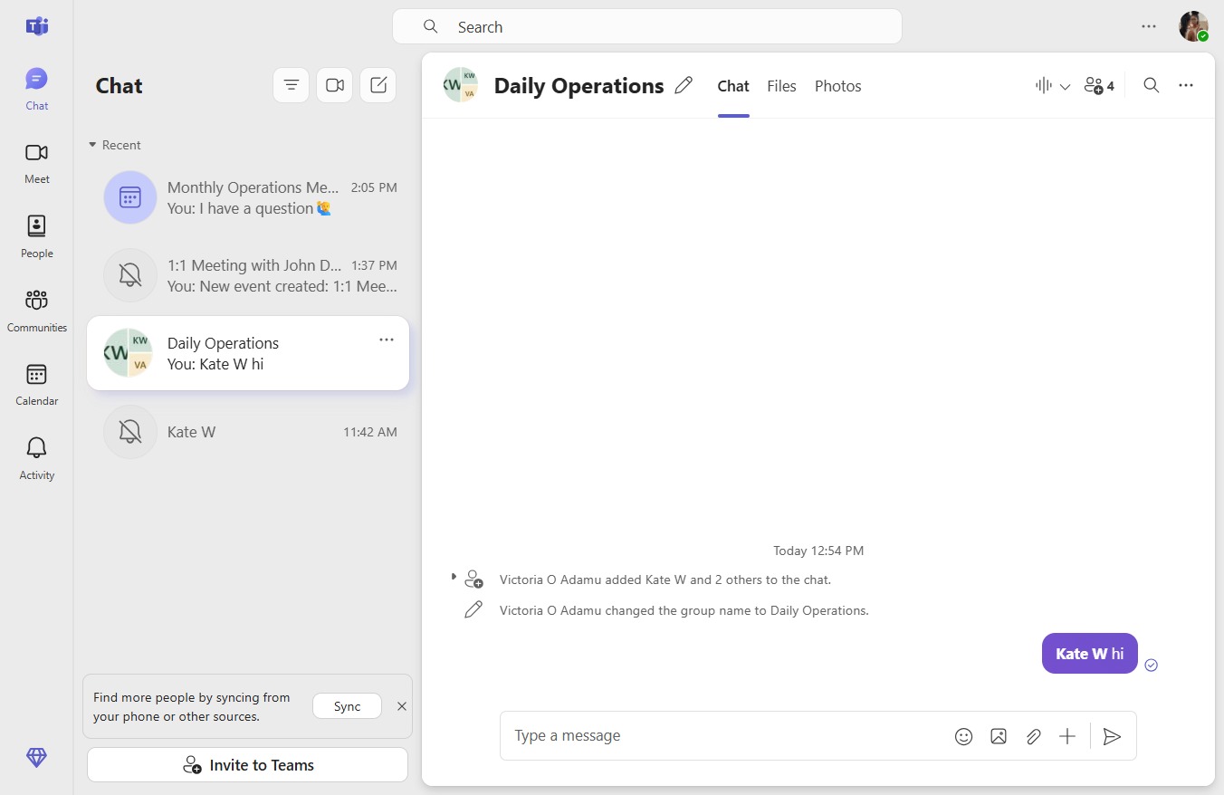 Click Daily Operations