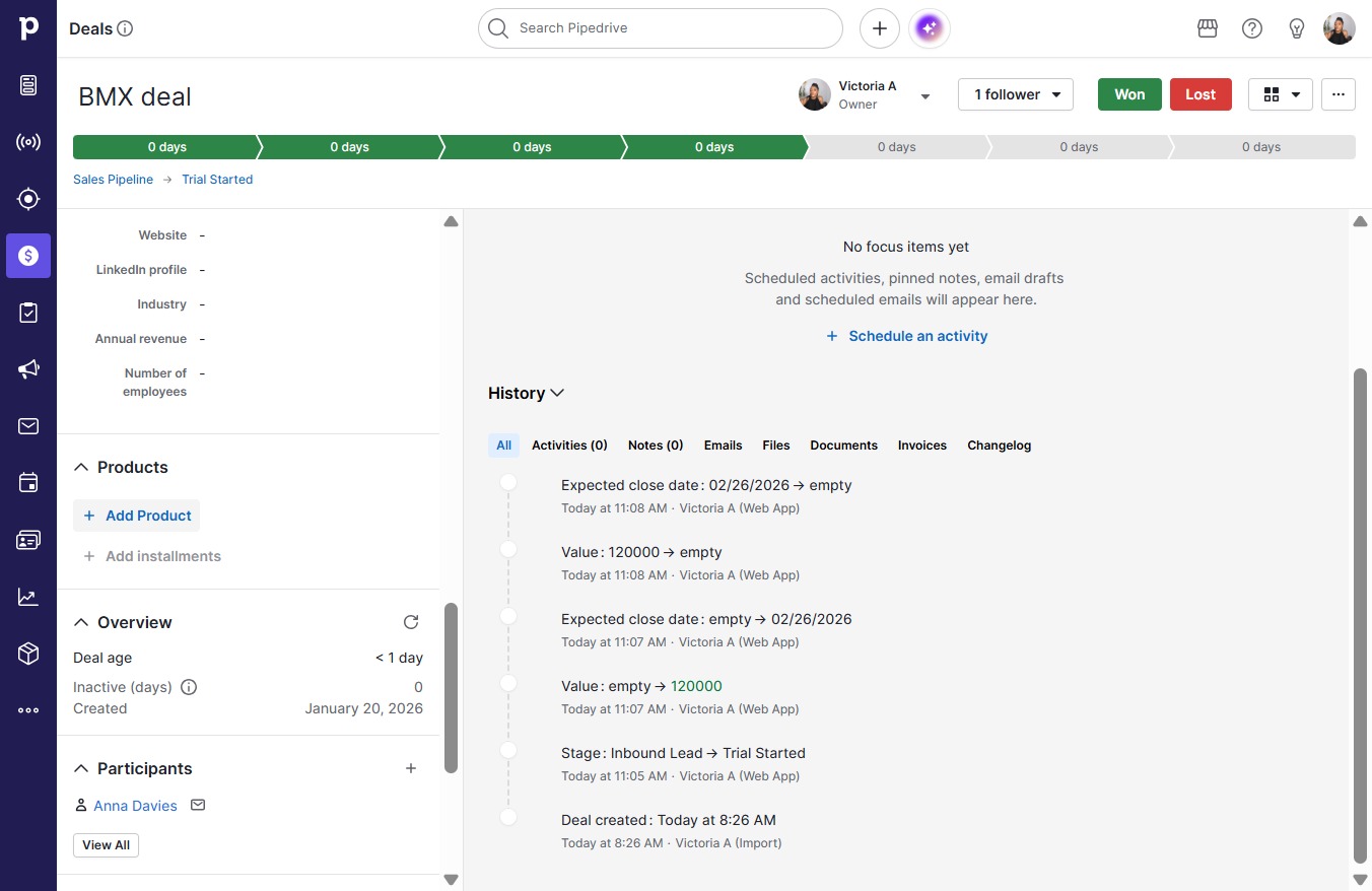 Click Add Product