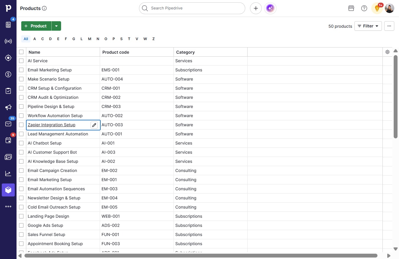 Click Zapier Integration Setup