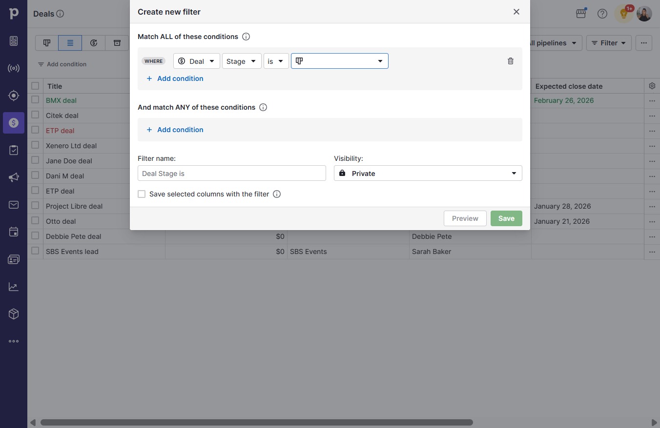 Click open menu