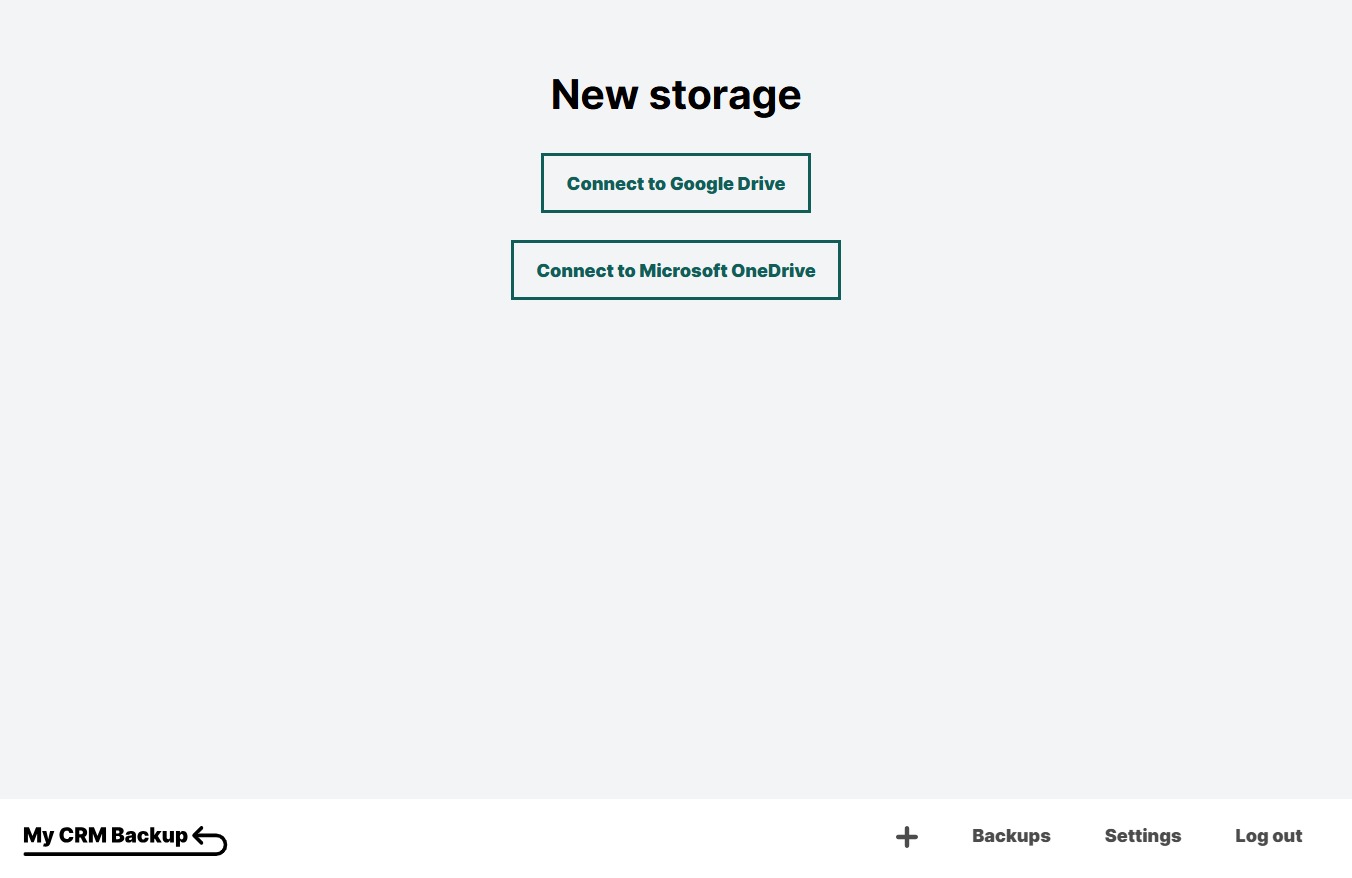 Click Connect to Google Drive