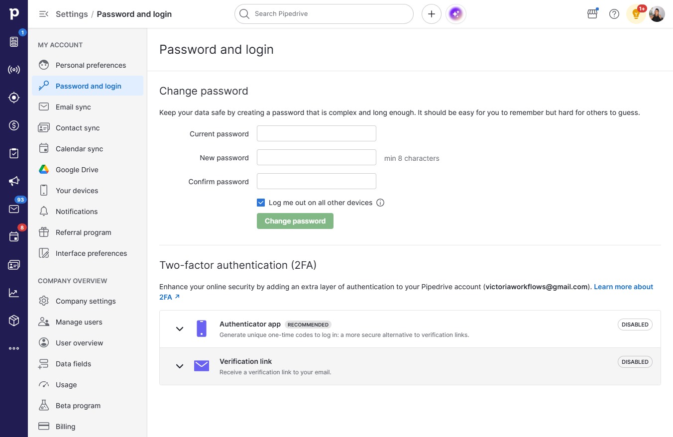 Click Verification link
