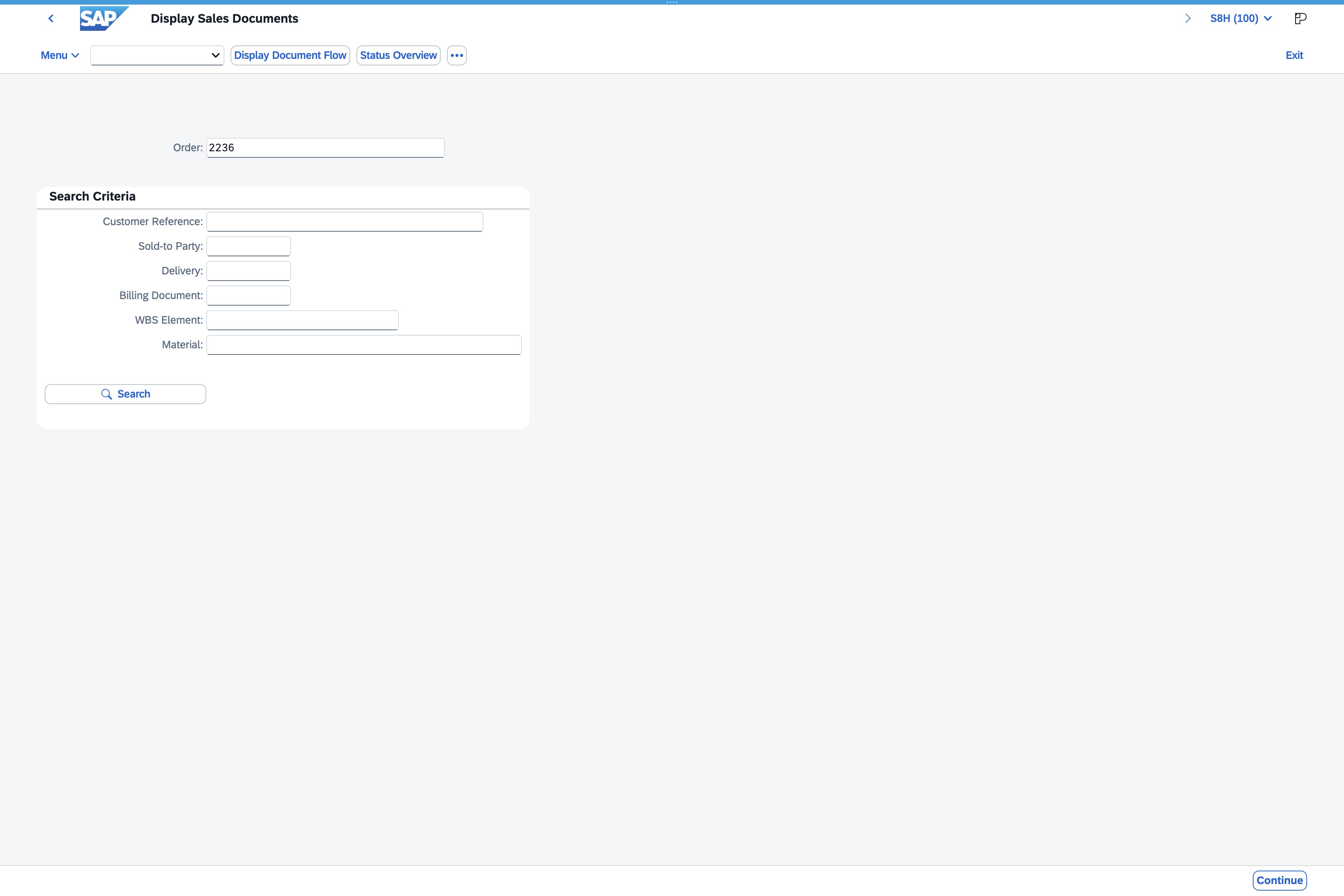 Click the Enter button to search