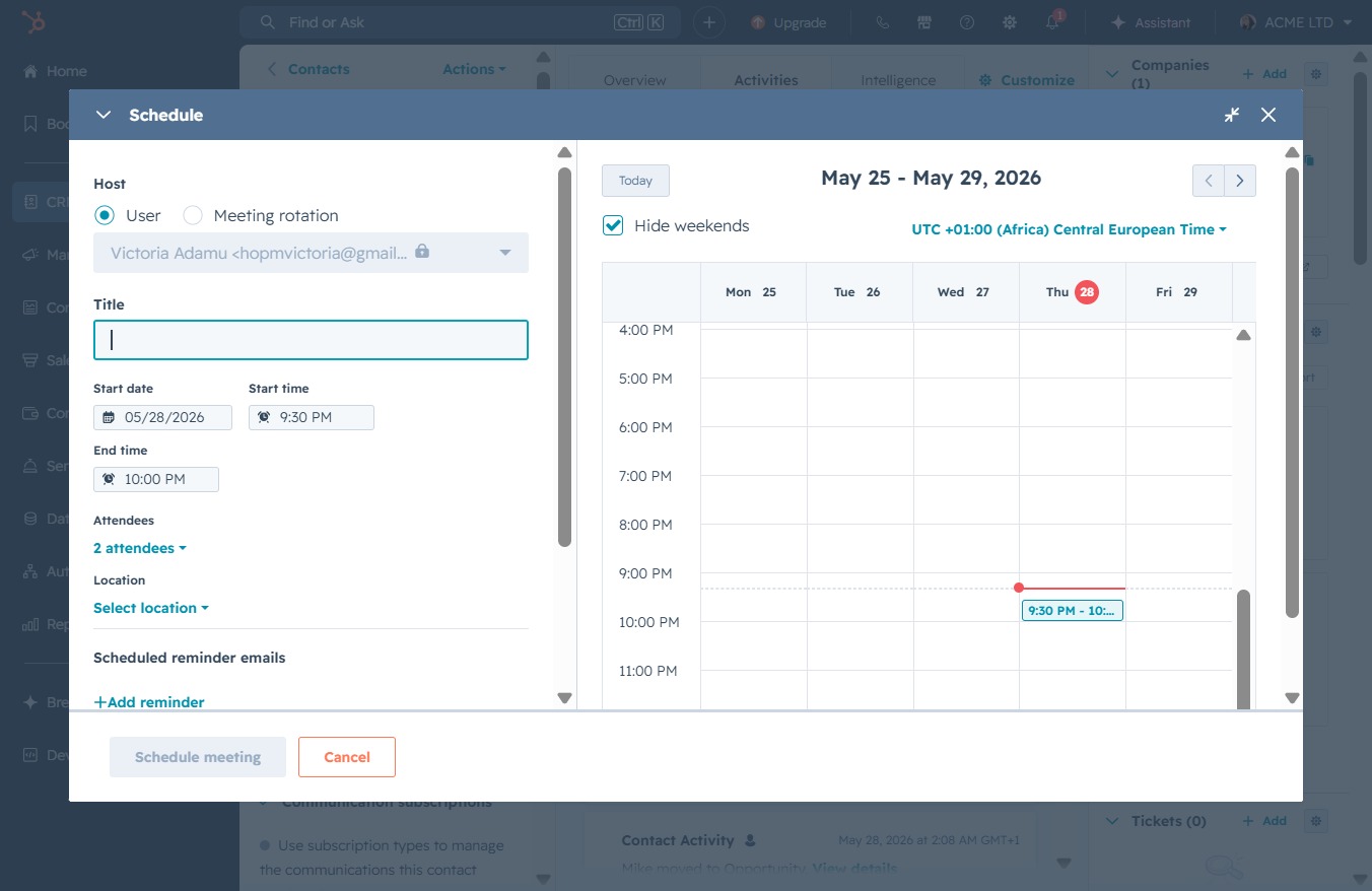 Click here to schedule a meeting