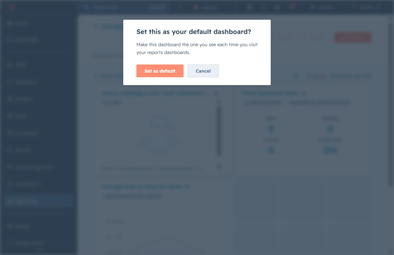 Click the Set as default button