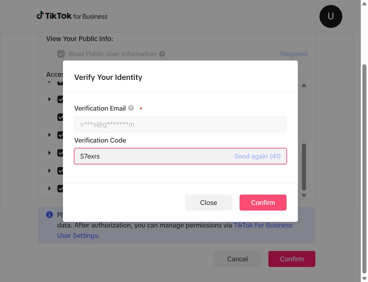 Type the Verification Code