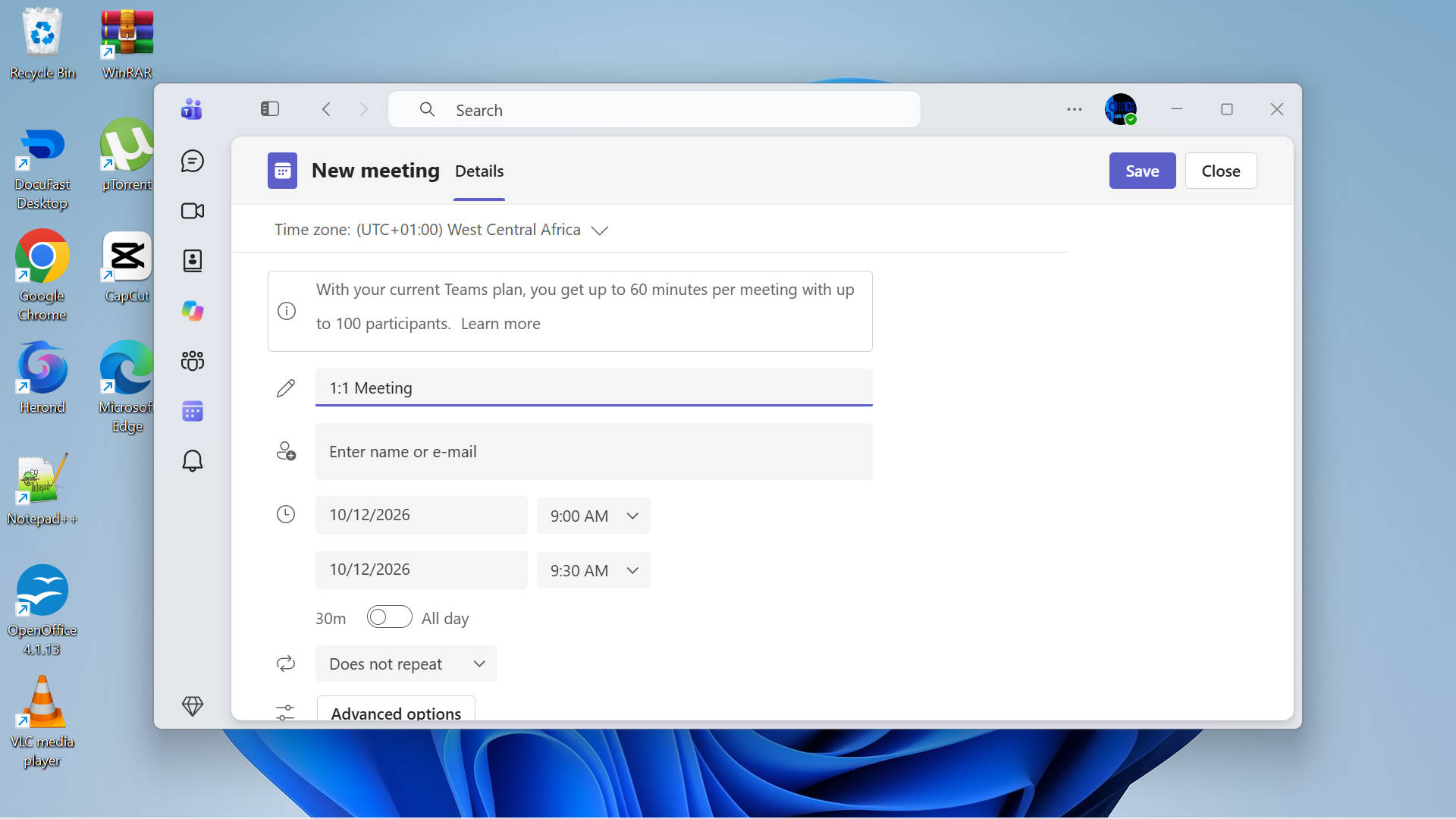 Wähle das Feld für den Namen oder die E-Mail