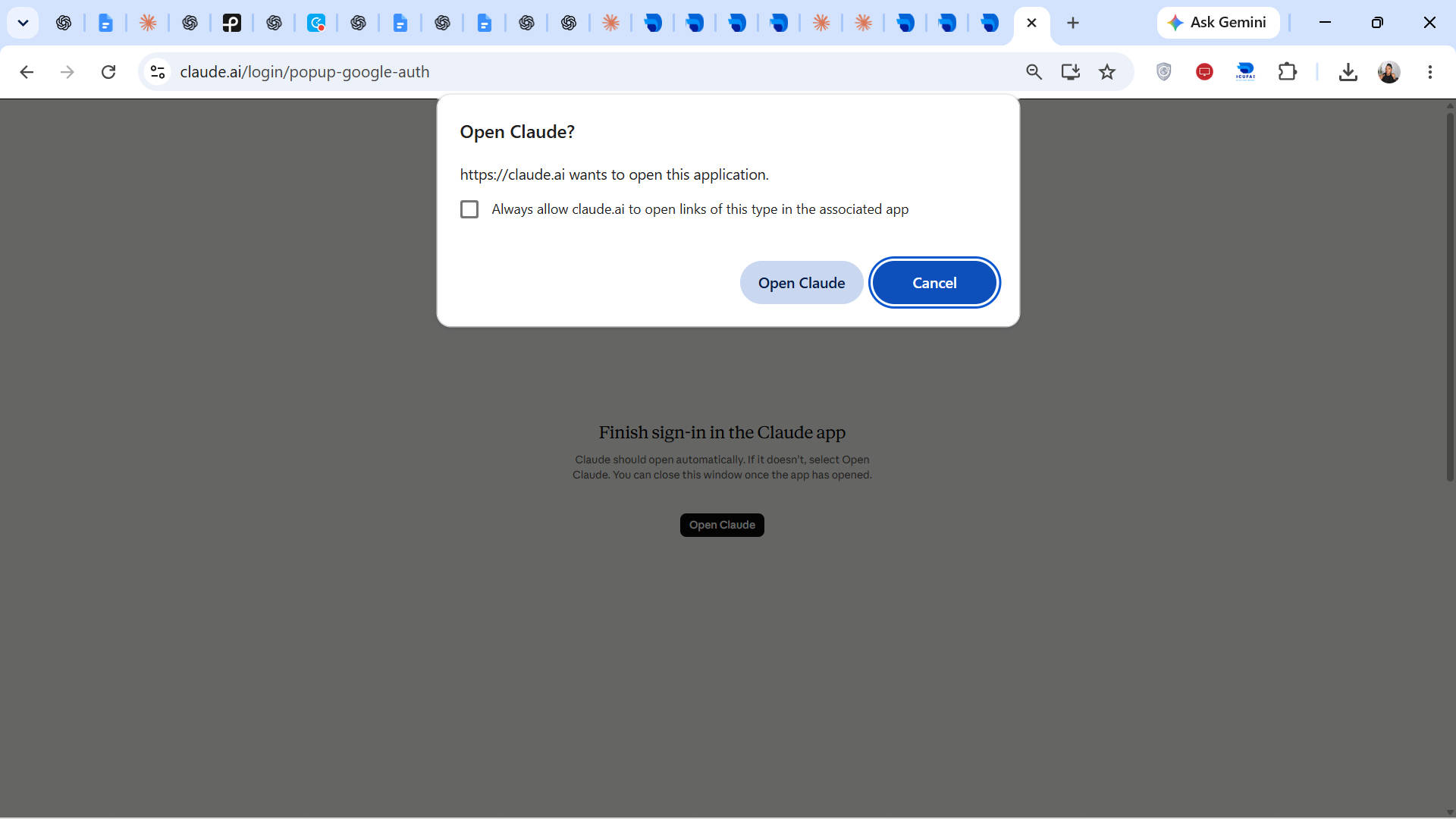 Klicke auf Open Guide