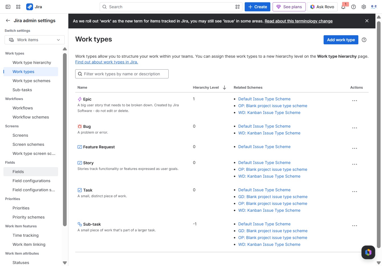 Click the Fields section