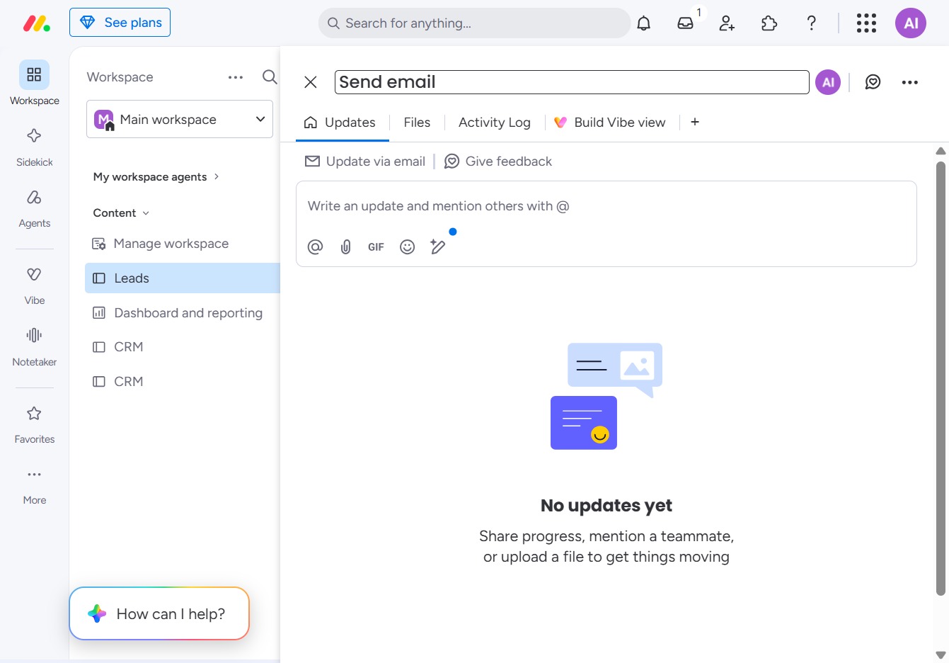 Type your message in the Textarea