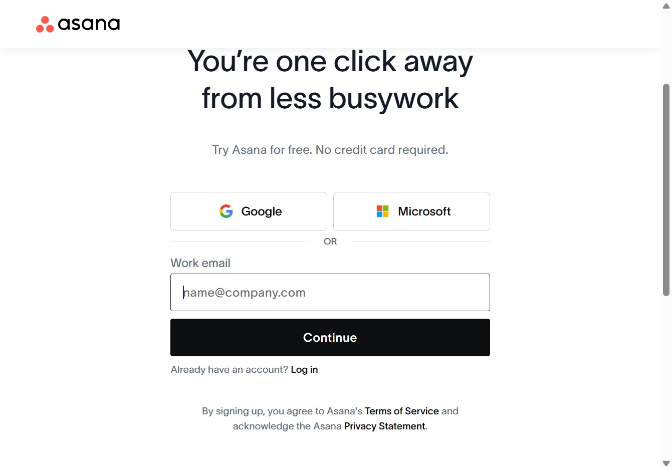 Click the Continue button