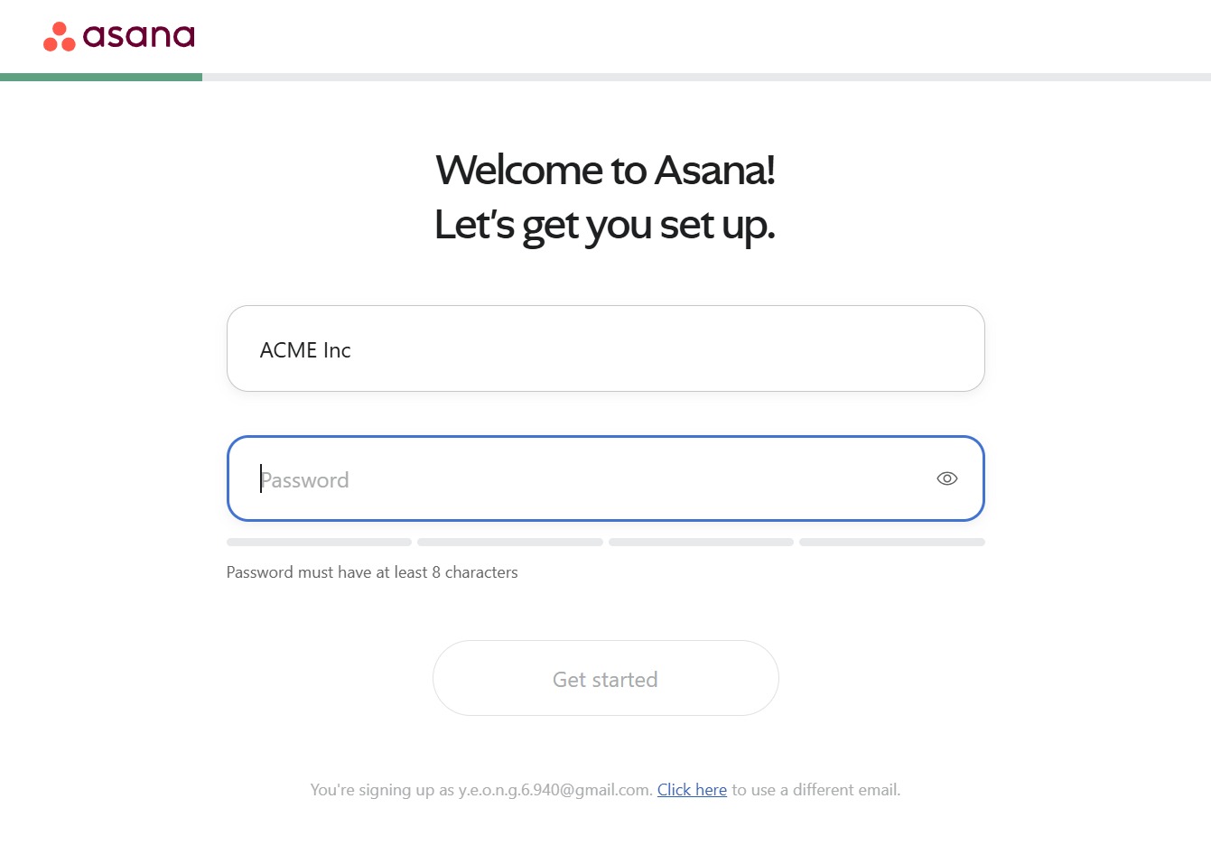 Click the 'Click here' link