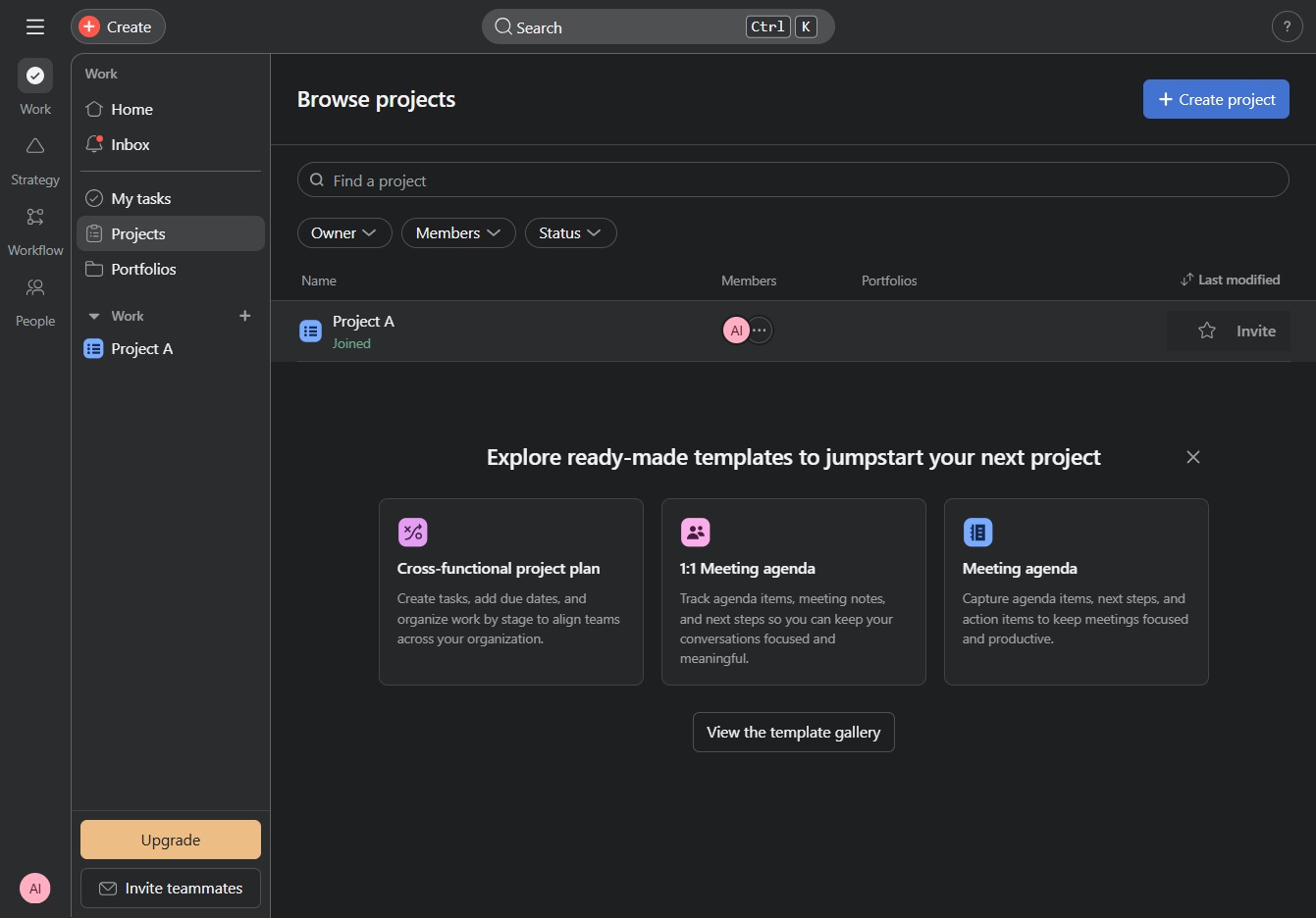 Click Project A