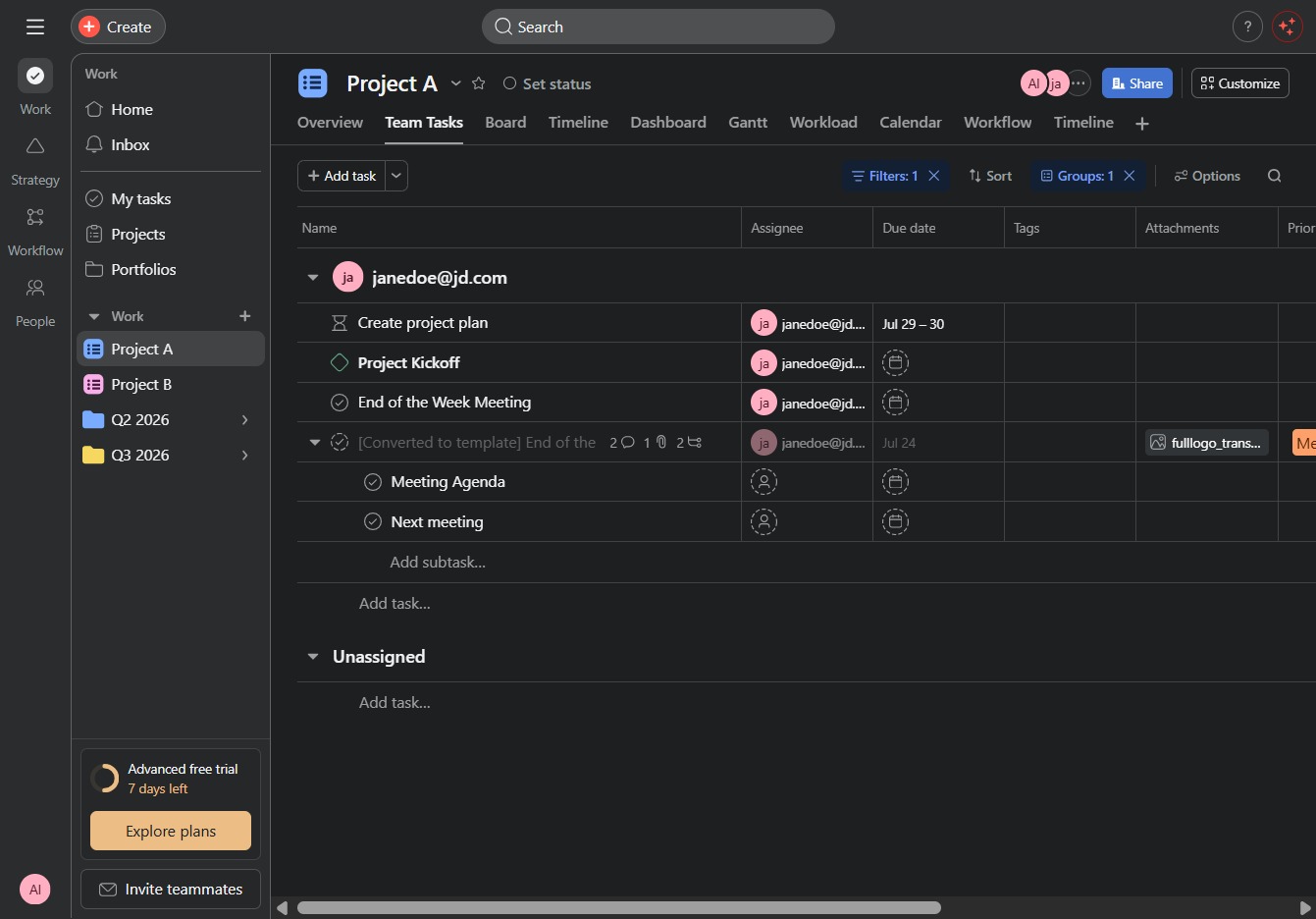 Click the Customize button