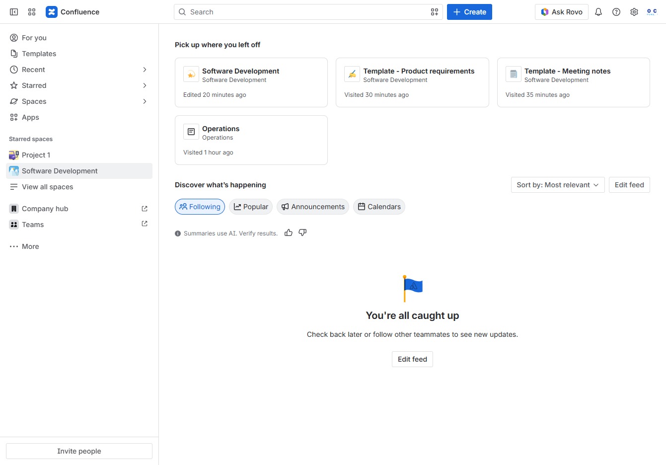 Click the Software Development section