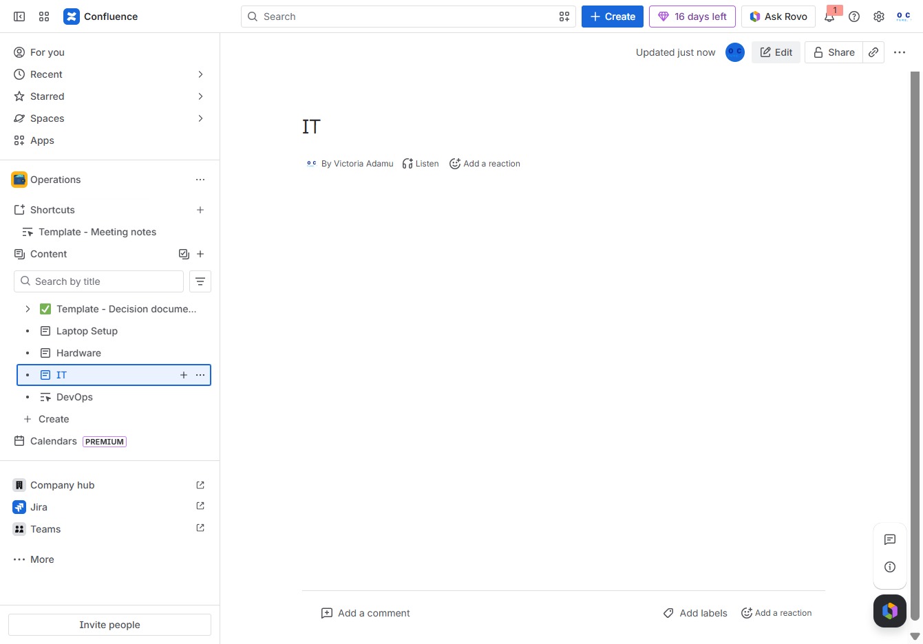 Click the Edit option