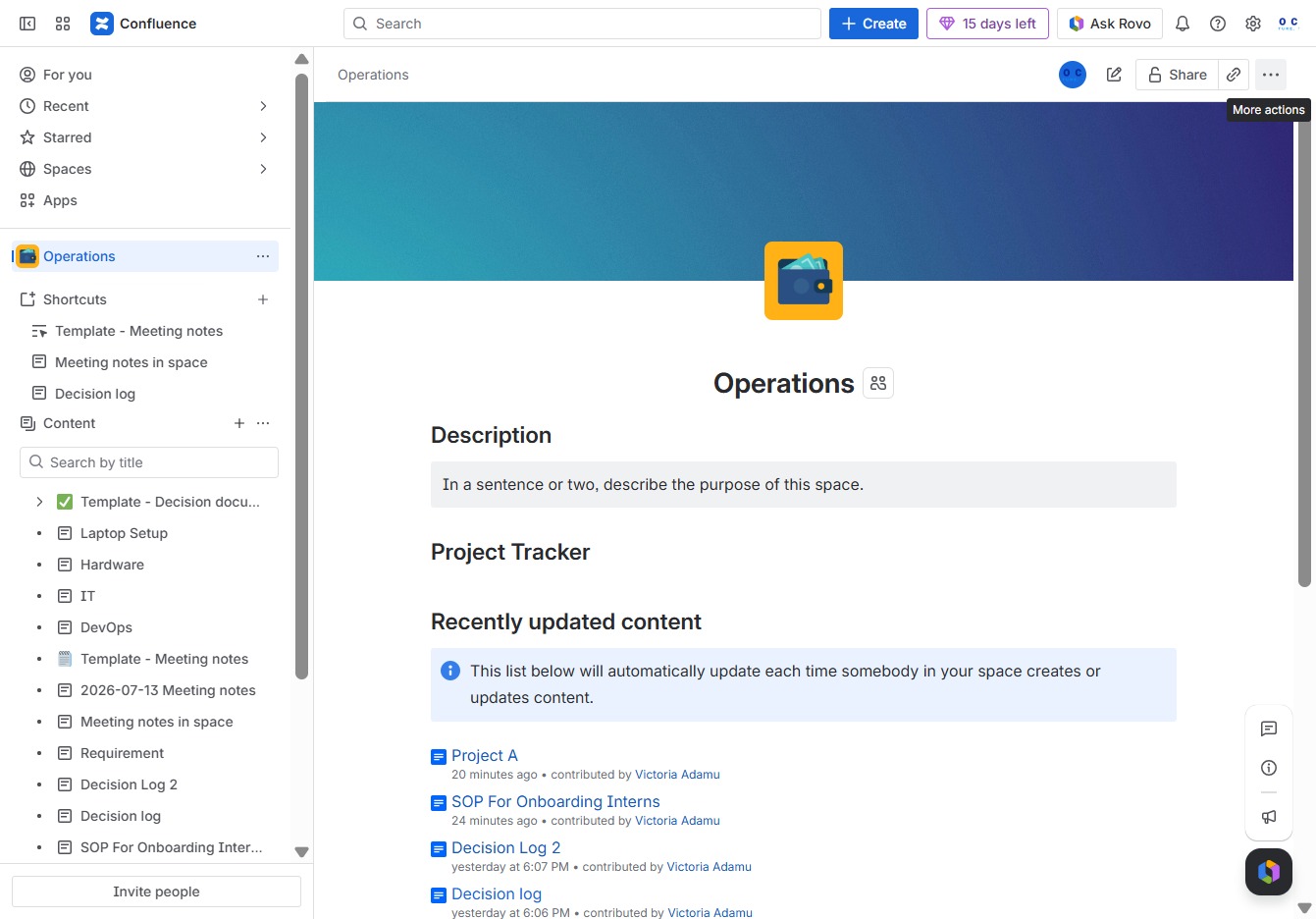 Click the More actions menu