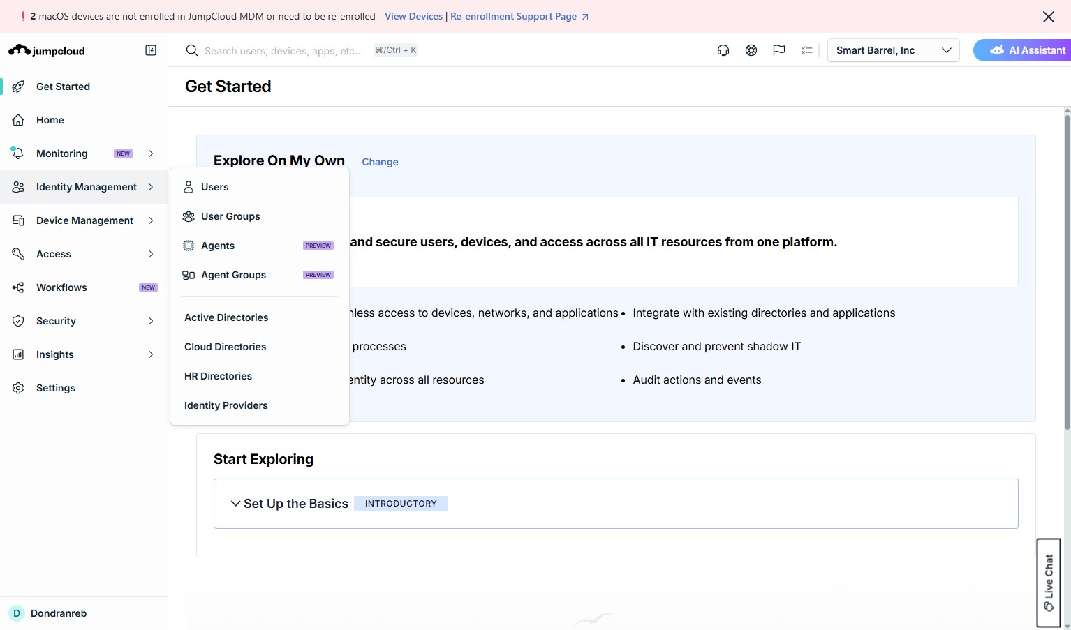 Click Identity Management