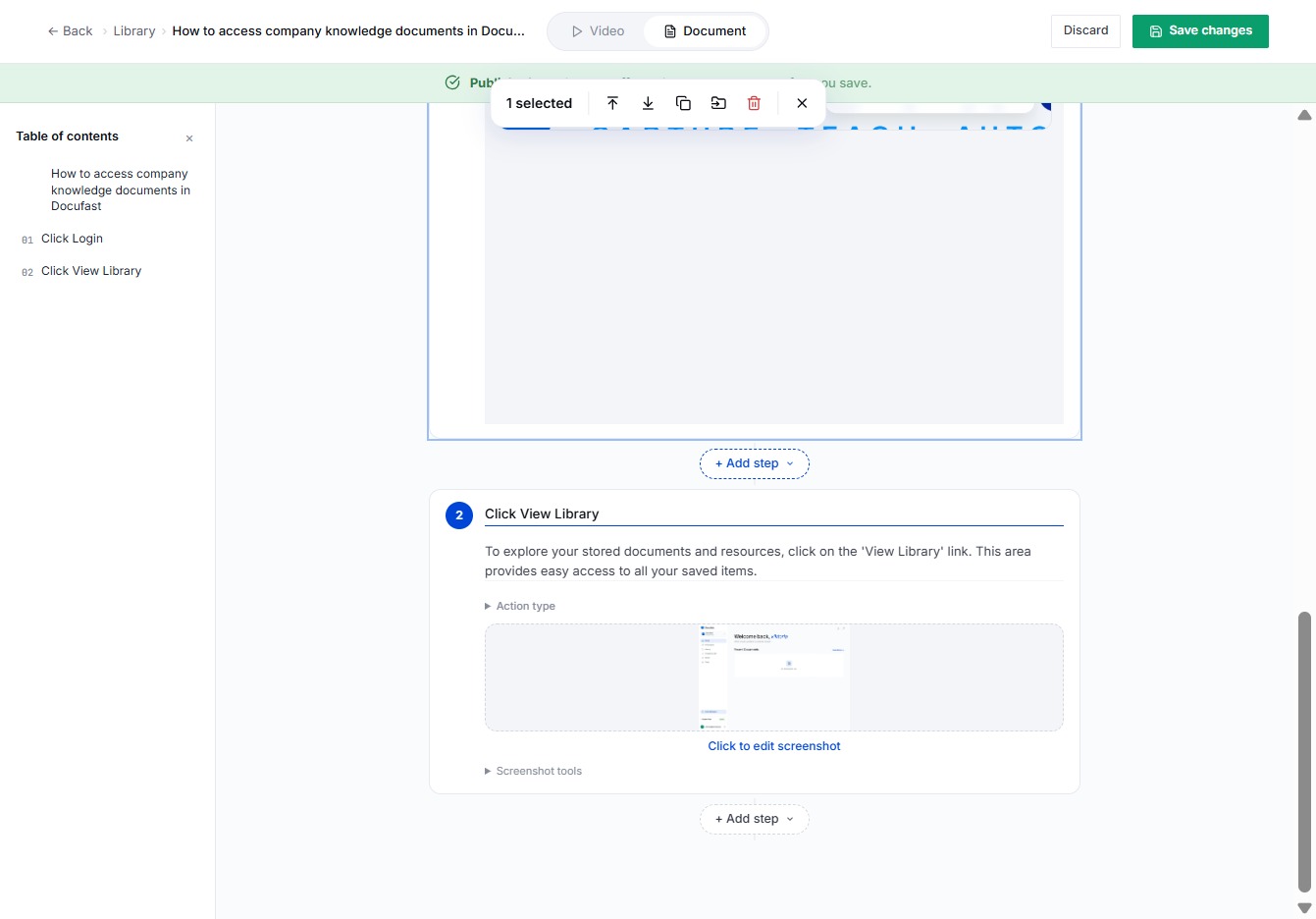 Click + Add Step