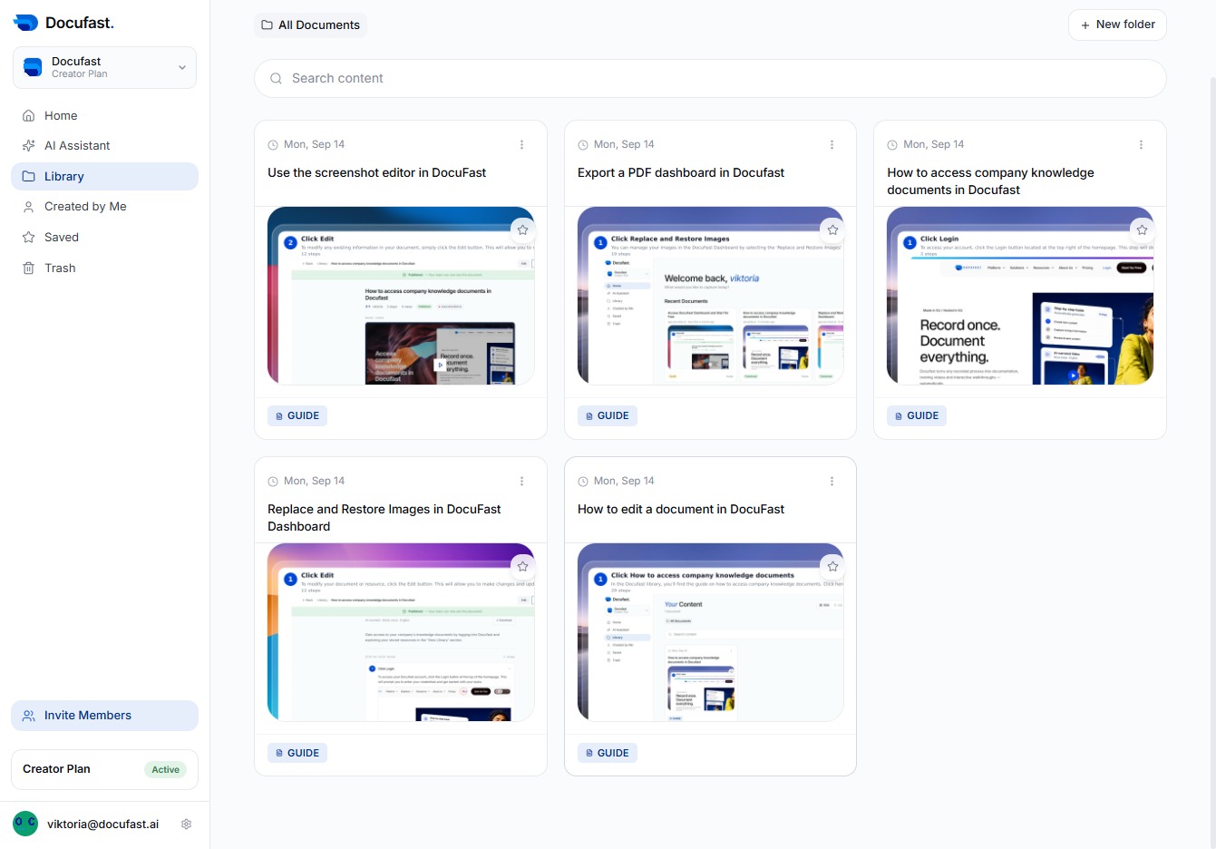 Click How to edit a document in DocuFast
