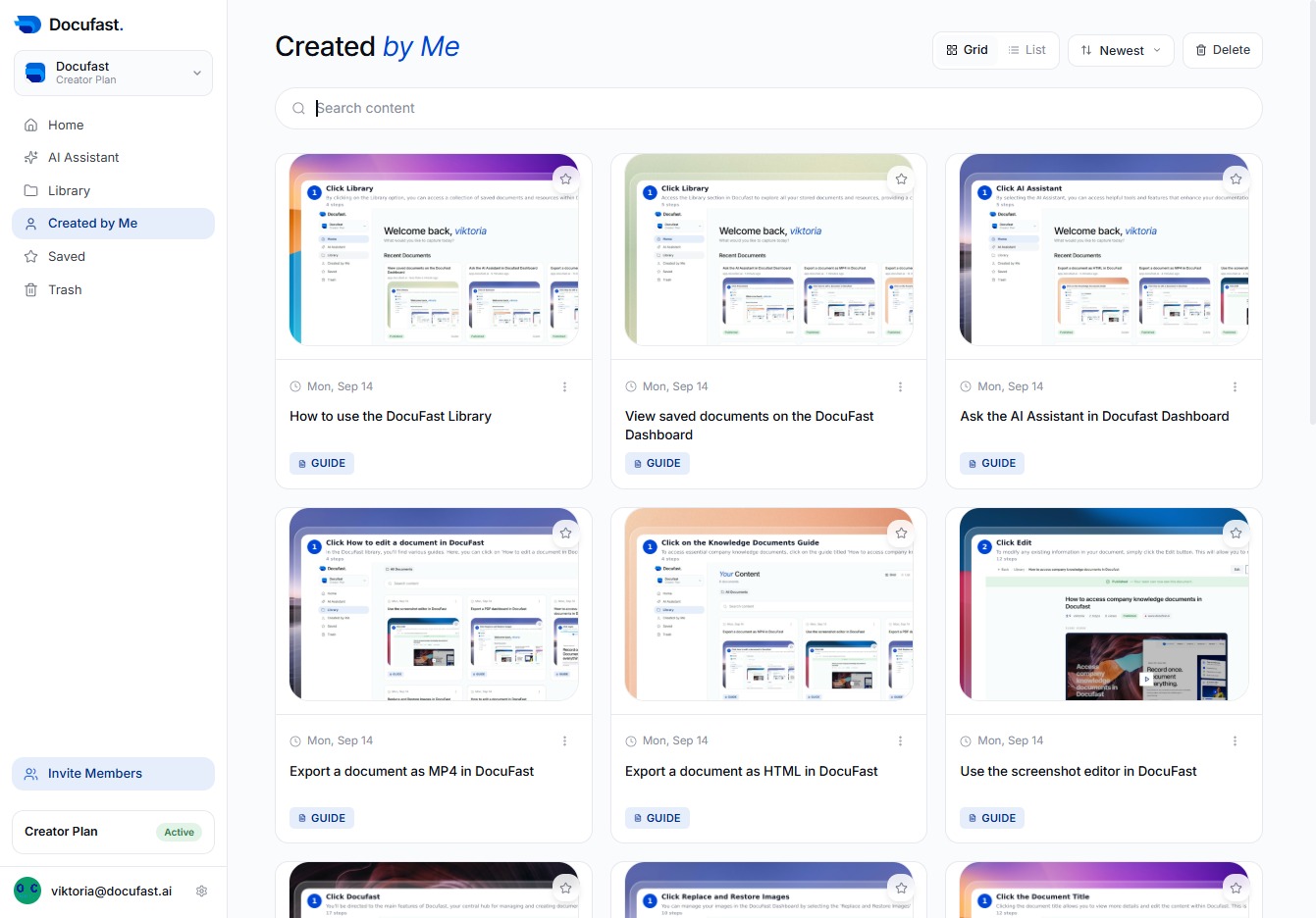 Click Search Content