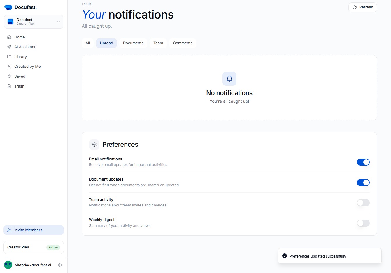 Click Preferences