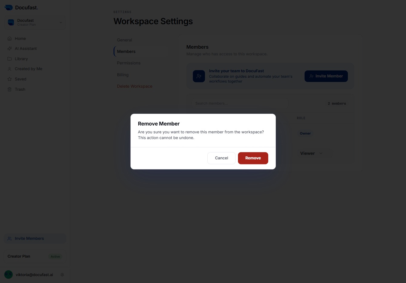 Click Remove