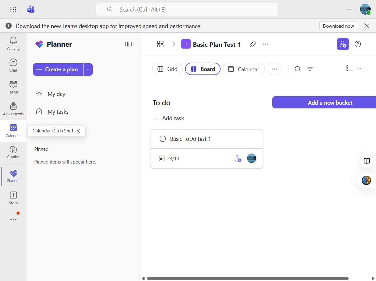 Click Calendar